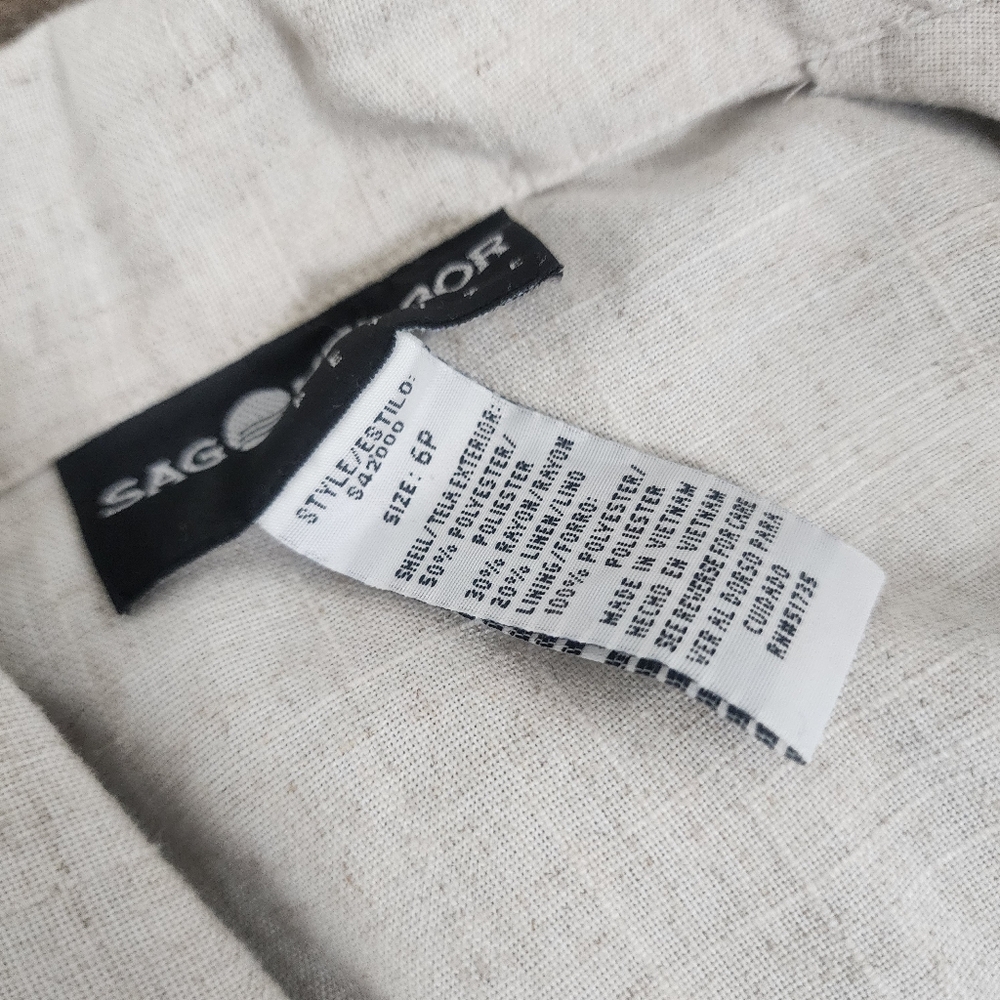 Linen type jacket - Picture 2 of 3